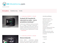 Tablet Screenshot of 3d-modelisme.com